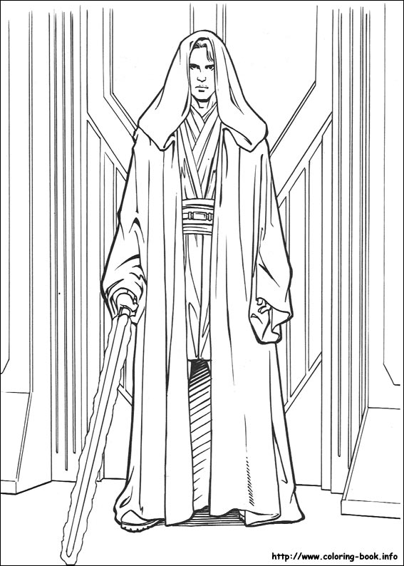 Star Wars coloring picture